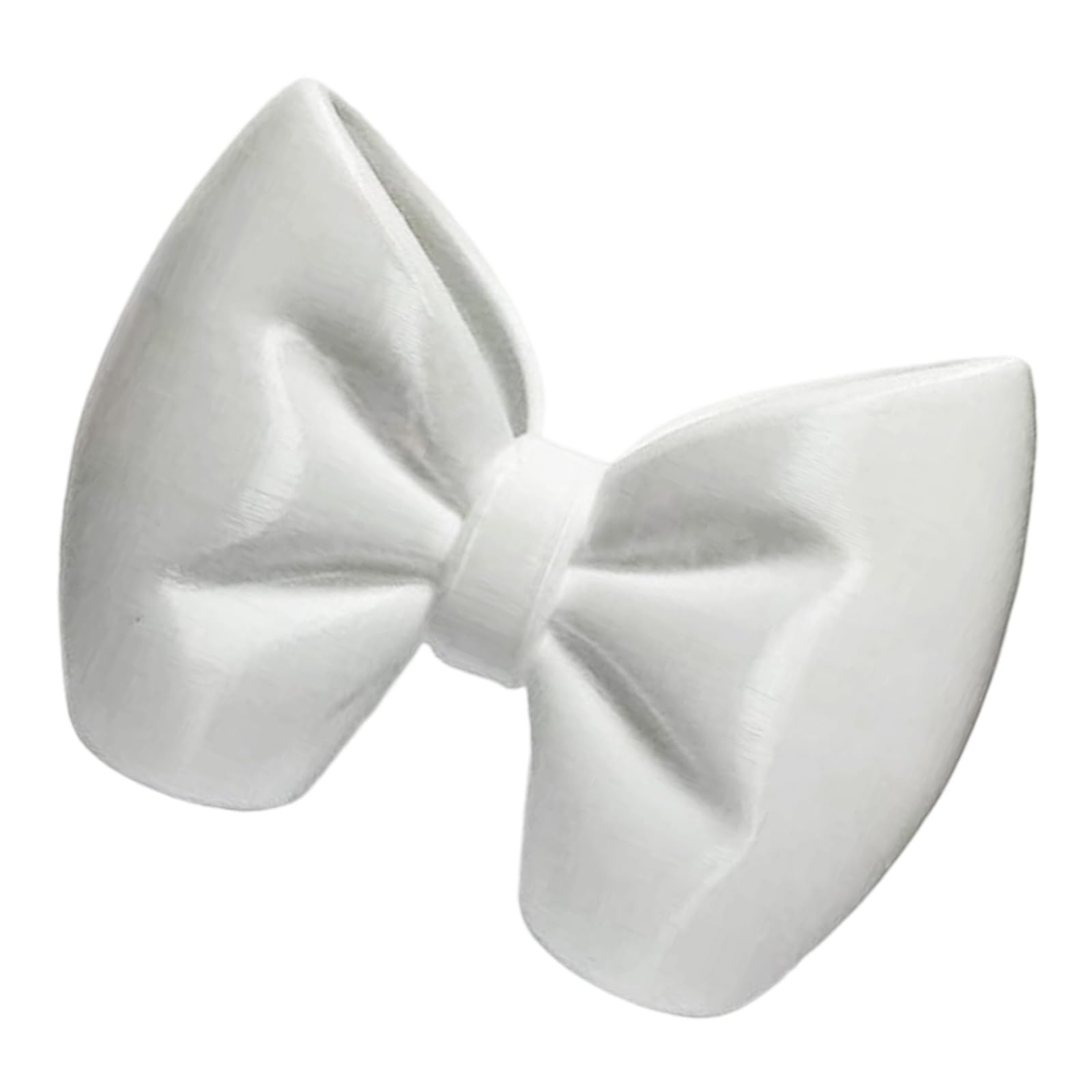 Lerpwige White Toothbrush Holder with Printed Bows Accent for Stylish Bathroom Organization Toothbrush Stand