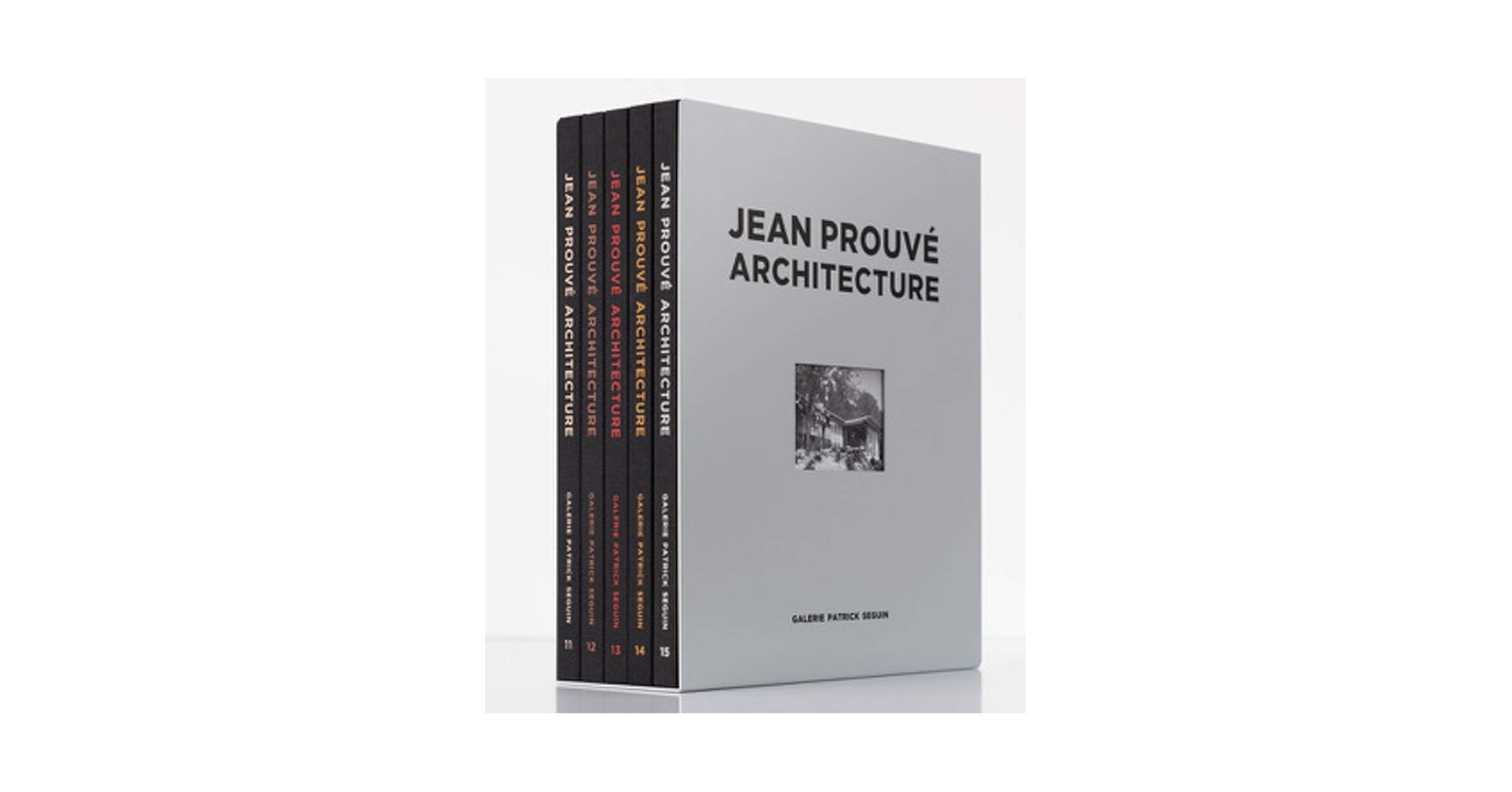 Jean Prouvé Architecture: Five-Volume Box Set No. 3 (Jean