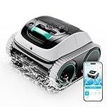 (2026 Upgrade) WYBOT C1 Pool Vacuum Robot for Above Ground & Inground Pool, 150mins Cordless Pool Cleaner, 4-in-1 Wall/Waterline/Platform Cleaning up to 1,614 sq.ft, Smart Navigation, App Control