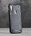 Ringke Onyx-X Compatible with Huawei P20 Lite, Impact Resistant Rugged TPU Grip Heavy Duty Protection Flexible Reinforced Combatant Stroked Line Anti Slip Huawei P20 Lite Case (2018) - Black
