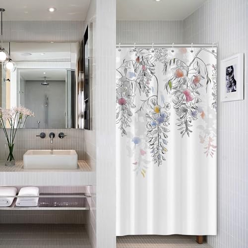 ASDCXZ Leaves Shower Curtain 120x180 cm - Image 2