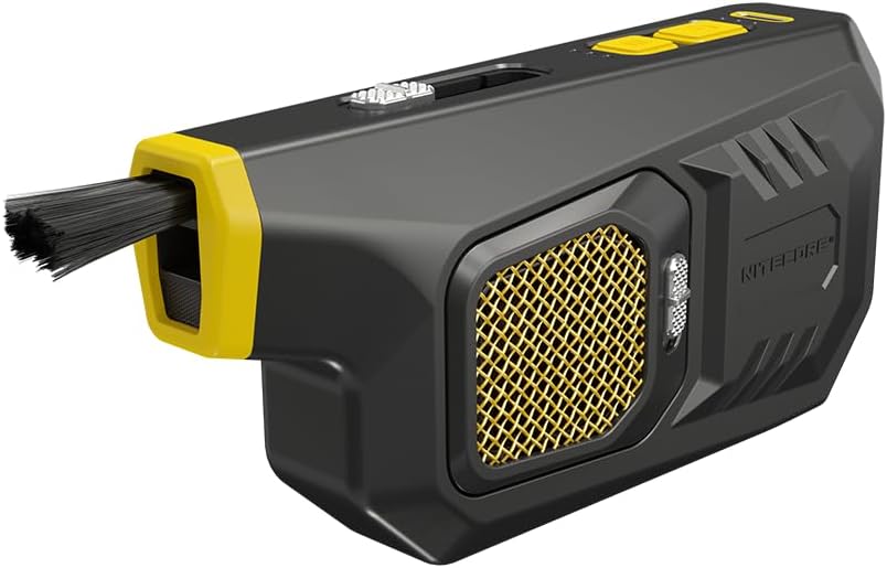 Miniatura 5 de Nitecore BB21 - Soplador de aire portátil para cámaras, computadoras y electrónica, carga rápida USB-C recargable, 30,000 RPM plumero eléctrico de