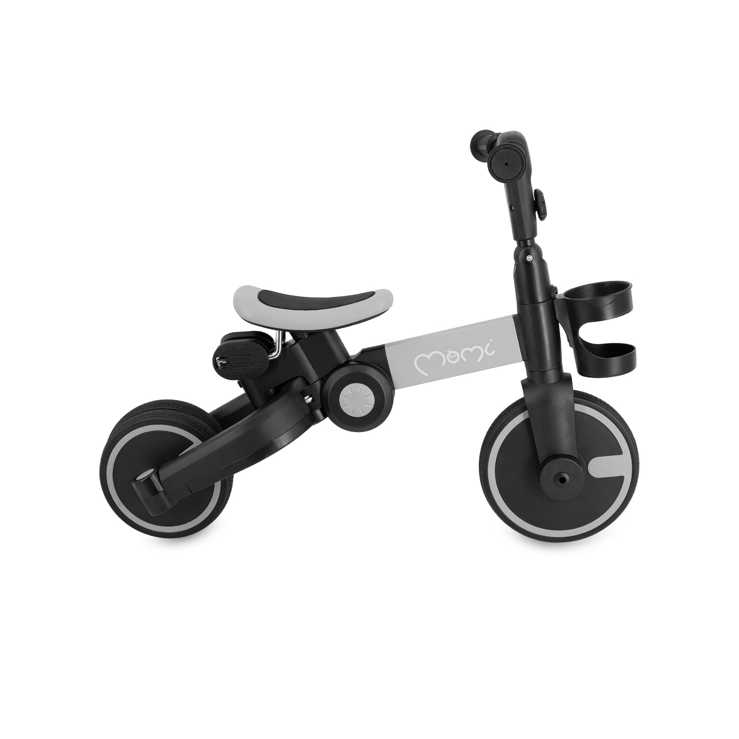 MoMi FILO Tricycle Enfant 3 en 1 Pliable - Vélo Enfant avec ou sans Pédales - Draisienne de 1 à 3 Ans - Selle réglable - Roues en EVA de 7 et 8 Pouces - Jusqu'à 25 kg