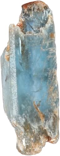 GEMHUB Cianita azul áspera natural con certificación EGL, cristal curativo sin cortar, cianita azul para volteras, cabañas, decoración de peso -9.25