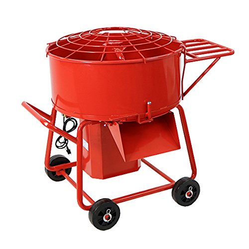 モルタルドラムミキサー Amazon.co.jp: モルタルミキサー 赤 混合量120L ドラム容量140L 物置き