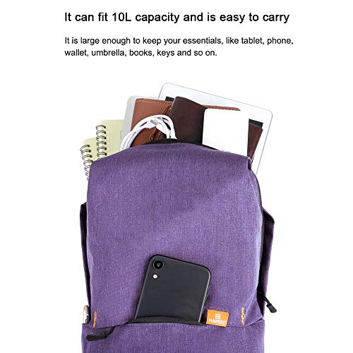 Leeofty 10L Grande dade Mochila Cor Pura Unisex Lazer Esportes Ao Ar Livre Mochila Saco de Viagem pa