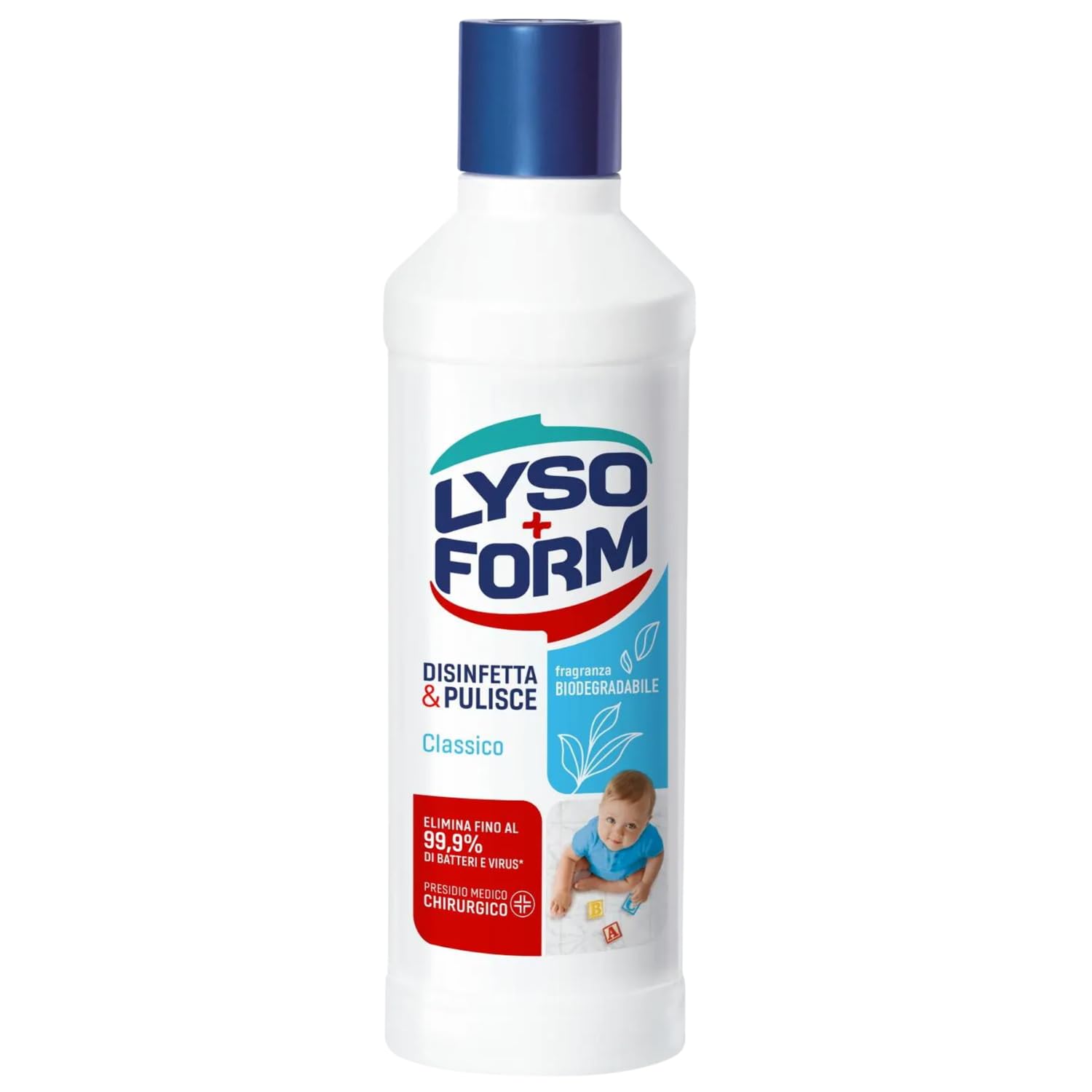 Detergente Pavimenti Disinfettante – 1100 ml – Variazioni 4/8/12 Pezzi (12)