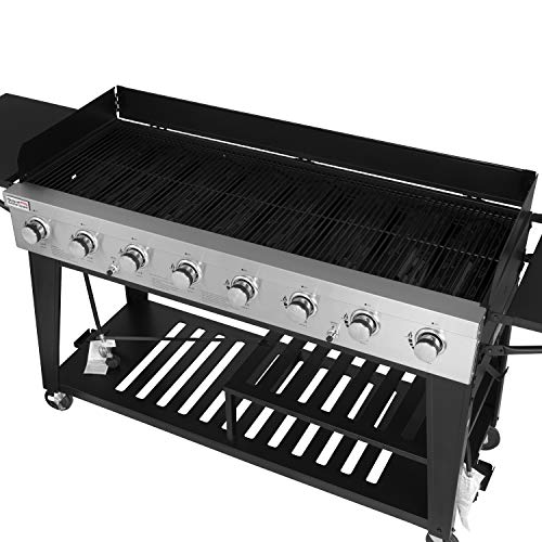 Royal Gourmet Event 8-Burner Bbq Propane Gas Grill With Cover, Picnic Or Camping Outdoor #TOP5