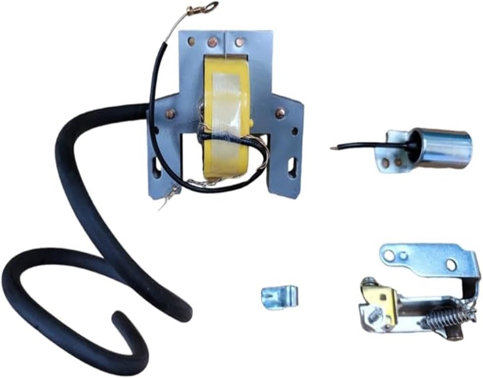 For Ignition Coil for Briggs & Stratton 7-16 HP Engines With Points & Condenser, points and condenser 5hp for briggs and straton, for briggs and stratton condenser, for briggs and stratton points