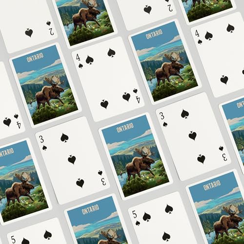 Lantern Press Ontario Baraja Poker 52 Cartas miniatura 4