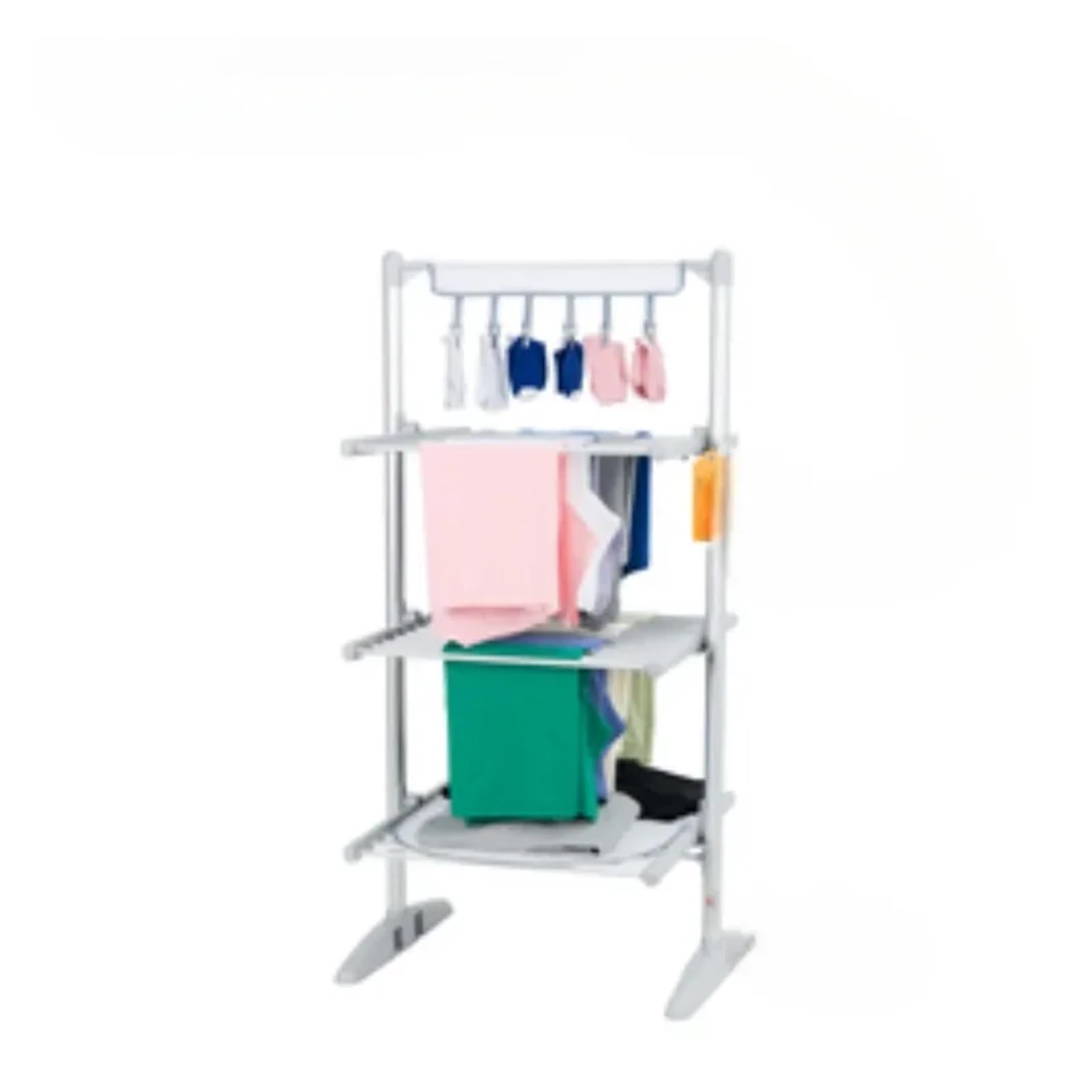 Stendibiancheria Elettrico Pieghevole For Uso Domestico, Riscaldato A 3 Livelli Utilizzo versatile multi-scenario