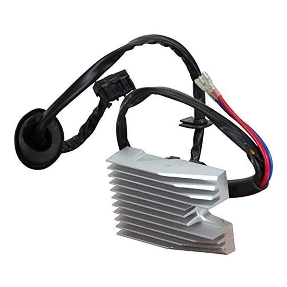 JAFILO Resistencia reguladora del Motor del Ventilador del Calentador 1248212151, for Mercedes-Benz, A124 C124 S124 W124 Regulador del Motor del Ventilador