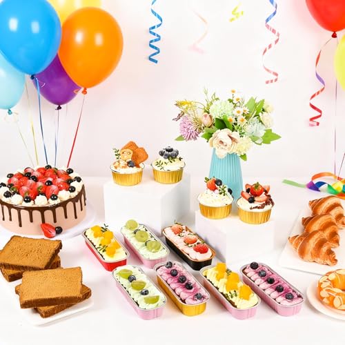 Save 29% on 100-Pack Disposable Mini Cake Pans with Lids - Image 5