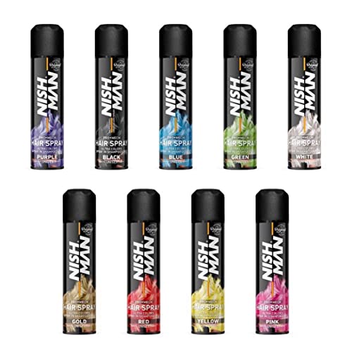 Color temporal para cabello Nish Man spray rosa miniatura 7