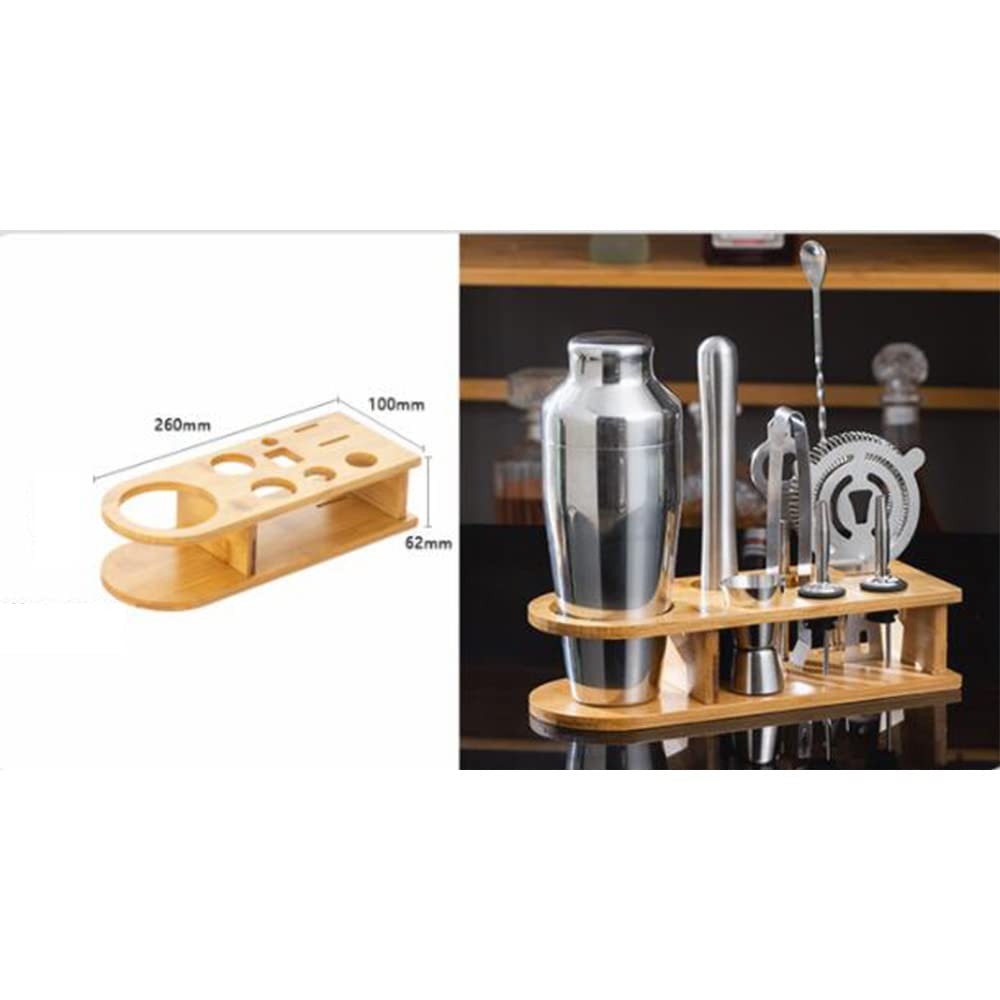 Barista Set da 10 Pezzi StarterSet Completo di pentole in Acciaio Inossidabile a manovella Barista Professionale per Cocktail
