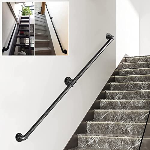Rampe d'escalier en fer forgé 3m pour sécurité intérieure et extérieure de maison