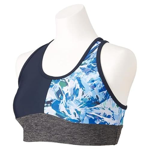 MIZUNO(ミズノ) アクアフィットネス用ブラ レディース スイム フィットネス水着 水陸両用 (N2JA1843) 14ネイビー S