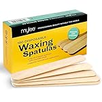 Mylee Espátulas de madera desechables para encera