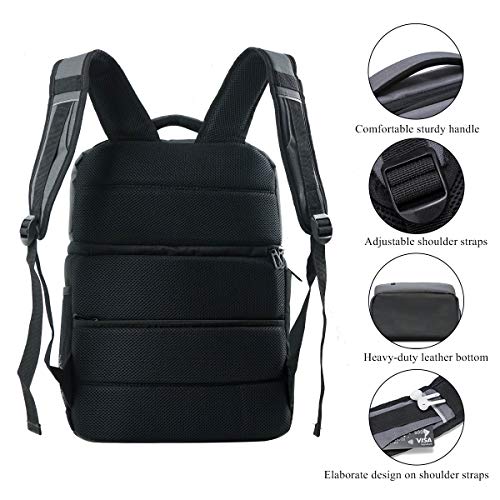 ADRIMER Insulated Backpack Cooler Leakproof Double Decker Backpack with Cooler Large Soft Lunch Cooler Backpack with Anti-Theft Pocket for Men Women to Picnics, Travel, Hiking, Fishing, Beach Trip by ADRIMER - Used condition - Image 8