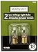Moonrays 95506 18-Watt Bayonet Base Replacement Light Bulb, 2-Pack