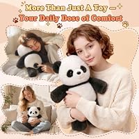 Starnearby 43cm Runnly Kuscheltier, Running Panda Plushies, PP-Baumwolle – Ansicht 4