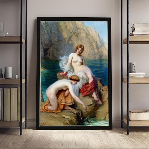 Impression sur toile Herbert James Draper décoration murale salon - 4