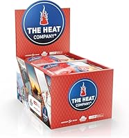 THE HEAT COMPANY Handwärmer XL - 40 Stück - EXTRA WARM - großer Taschenwärmer - Wärmekissen - 24 Stunden warme Hände - sofort einsatzbereit - luftaktiviert - rein natürlich
