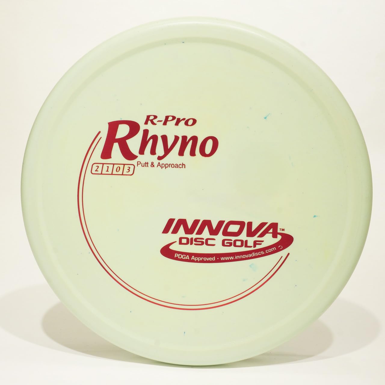 Innova R-Pro Rhyno Disc Golf Putter & Approach Disc, Pick Color/Weight [Stamp & Exact Color May Vary] Yellow 150-159 Grams
