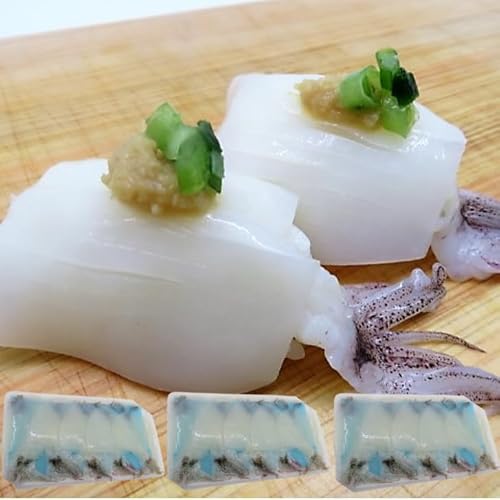 10尾×3パック【寿司総合卸売スシックス】無添加 生食用 ゲソ付き やりいか 姿 30尾(10尾×3p) 寿司ネタ 冷凍便 生食用 のせるだけ 刺身用 海鮮丼 ヤリイカ