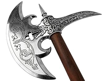 両手斧　バトルアックス　西洋　ヨーロッパ　武具　模造品 Amazon.co.jp: バトルアックス ドイツ◇斧 西洋刀剣 撮影用 演劇