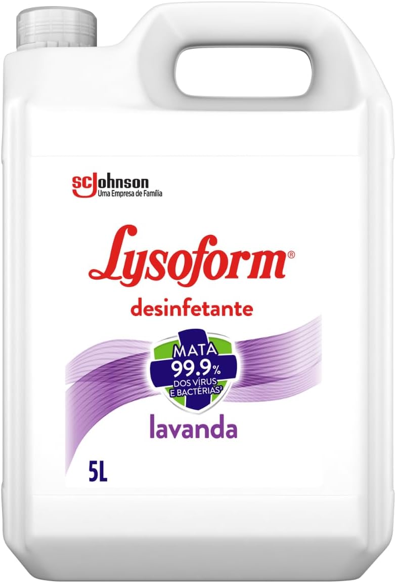 Lysoform Lavanda, Desinfetante Líquido, Limpeza Casa, 5L Lysoform Lavanda, Desinfetante Líquido, Limpeza Casa, 5L