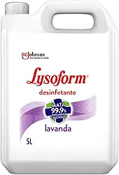 Lysoform Lavanda, Desinfetante Líquido, Limpeza Casa, 5L