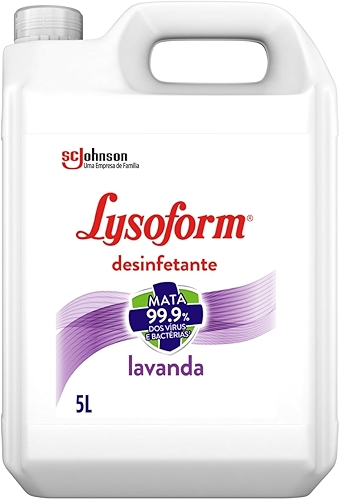 Lysoform Lavanda, Desinfetante Líquido, Limpeza Casa, 5L