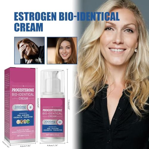 Natural Progesterone & Estrogen Cream for Menopause Relief (1PCS)