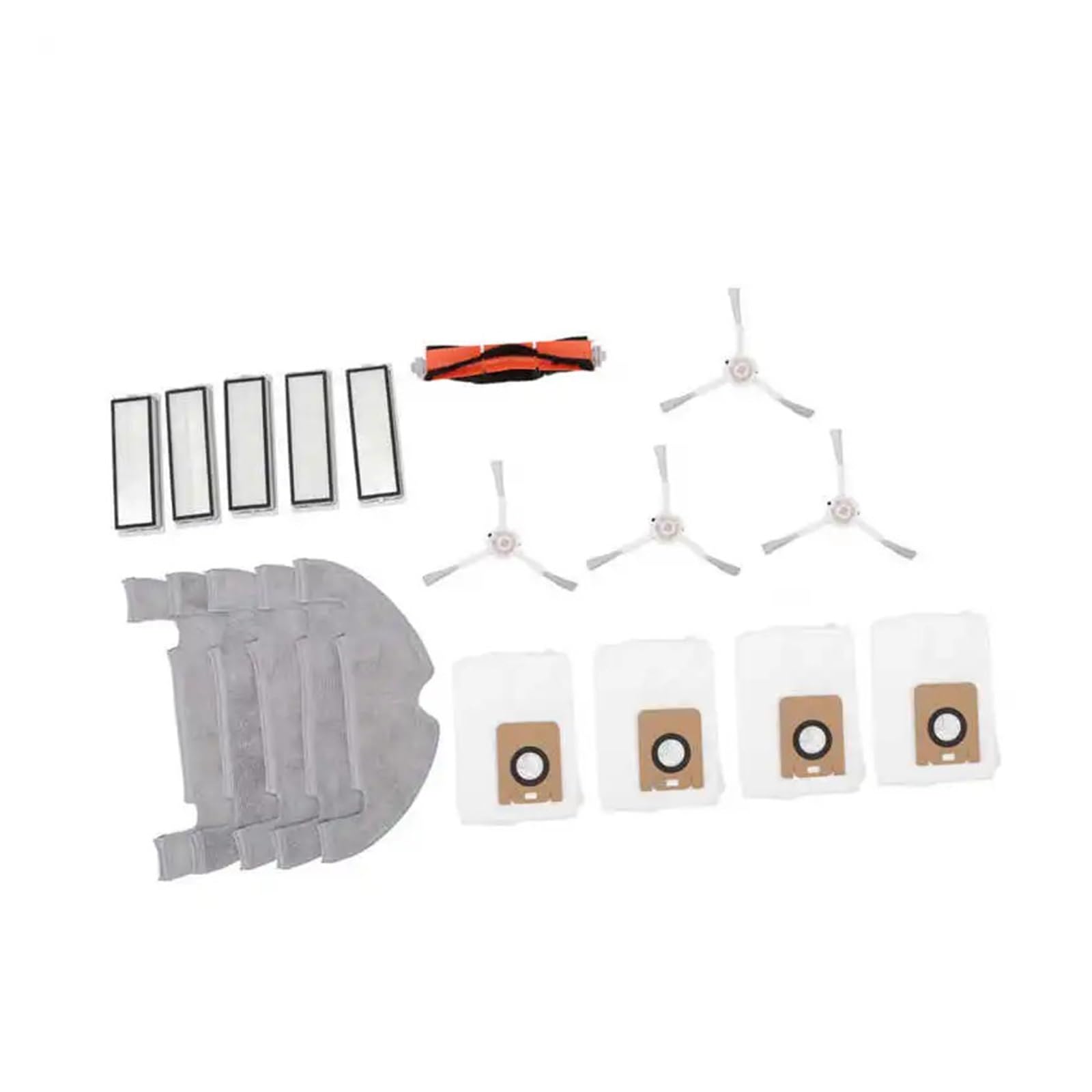 Kit de Accesorios for Robot Aspirador. Compatible con el Cepillo Principal y Lateral del Robot Limpiador Dream L10plus