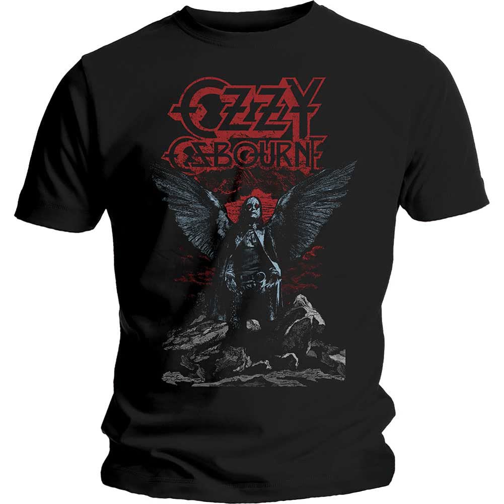 Ozzy Osbourne Band Monkey Ozzy Angel Wings T-Shirt - Multicoloured M