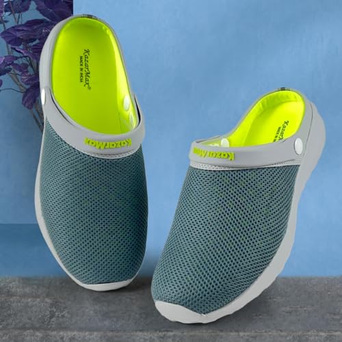 KazarMax Men's Classic Casual Clogs | Sandals with Adjustable Back Strap | Comfortable & Light Weight | Stylish & Anti-Skid | Everyday Use Memory Foam Clogs (Image - 4)