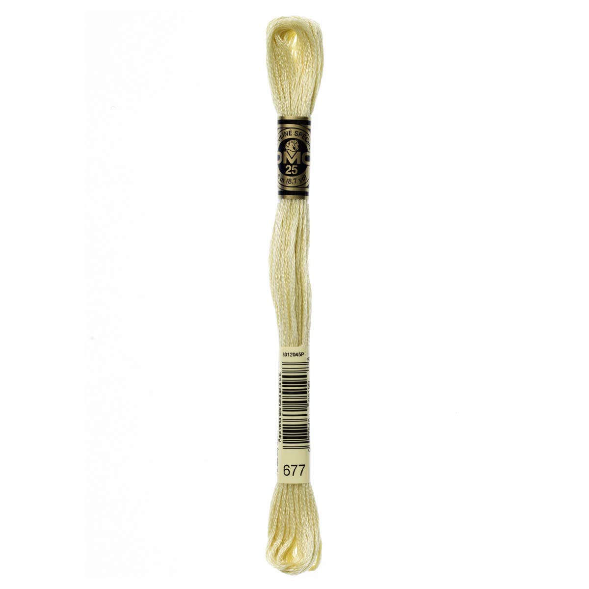 DMC Embroidery Floss Mouline Stranded Cotton Thread for Hand Embroidery and Sewing - Colour No: 677-12 x 8m Skeins โ image 1