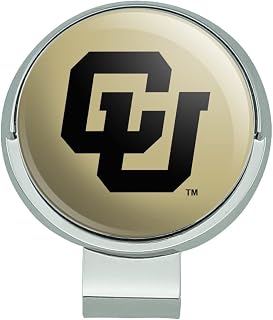 GRAPHICS & MORE University of Colorado Boulder Golf Hat Clip with Magnetic Ball Marker