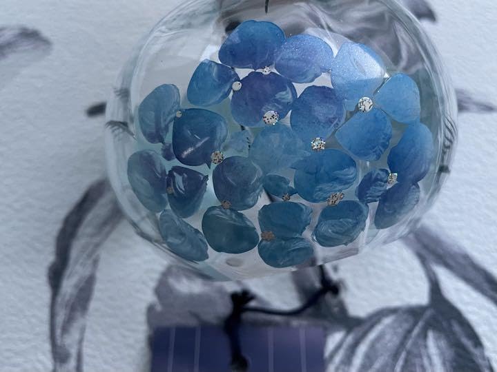 Amazon.co.jp: 川越 風鈴 紫陽花柄 : DIY・工具・ガーデン