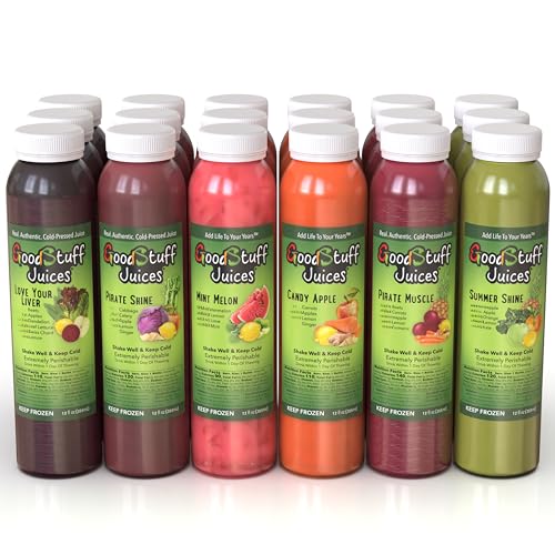 GoodStuff Juices Deep Juice Cleanse 3-Day (18 bottles)