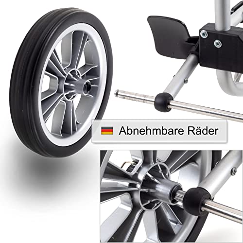 ANDERSEN Einkaufstrolley - Alu Star Shopper Ture beige 50 L Einkaufswagen,robust,vielseitig, Aluminium, höhenverstellbar, Räder abnehmbar – Bild 8