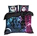 Produktbild Ktlrr Nightmare Before Christmas-Bettbezug-Sets, Jack and Sally, UK King