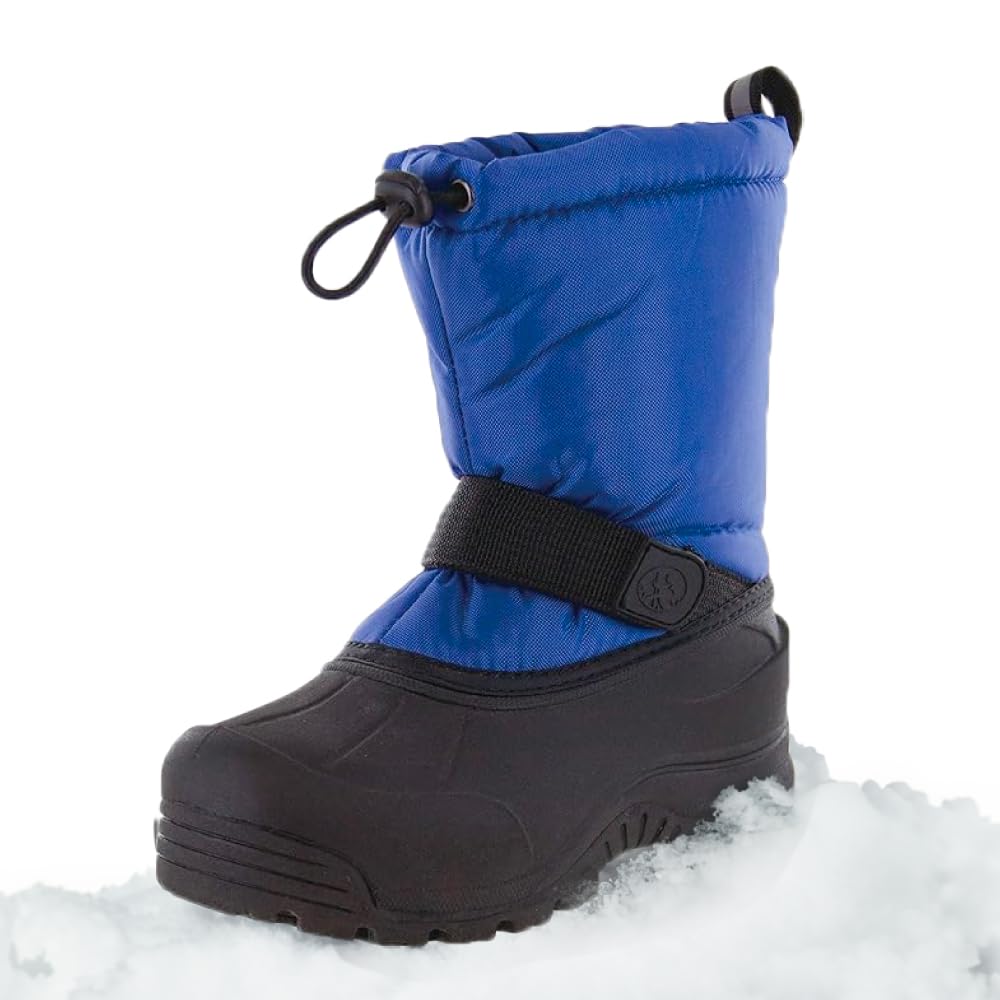 Northside Frosty Insulated Winter Snow Boots for Girls and Boys with Rugged, Water Resistant Nylon Upper, Quick-Drying Lining, Removable EVA Insole, and Durable TPR Outsole
