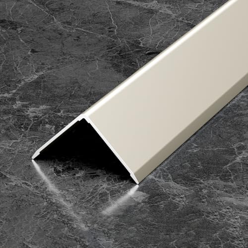アングル材 壁 衝突防止 ストリップ 3本 長さ90cm 等辺 L字 エッジングガード アルミニウム合金 耐腐食性・耐湿性 角を傷から守る 壁保護角 用 木材 レンガ 金属 ガラス 壁(様式12,20mm)