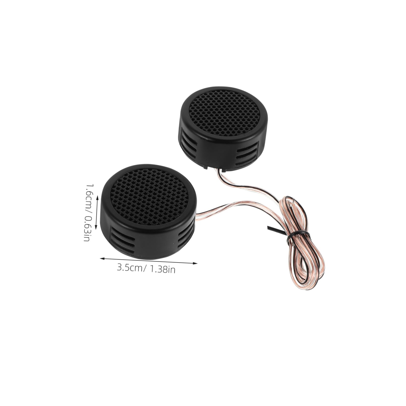 GRIRIW Car Tweeters Pair Tweeters Mini Tweeter Speakers Tweeters for Car Audio Easy Install