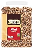 Snyder's of Hanover Mini Pretzels, 40 Oz Canister