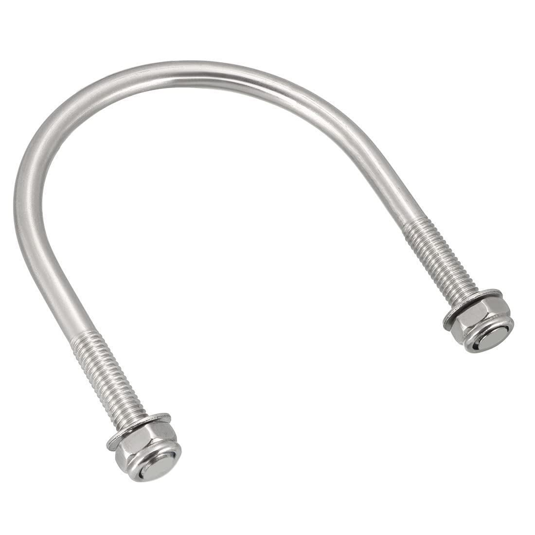 UXCELL UBOLTS M6 X 73MM X 80MM 304 스테인레스 스틸 너트 및 와셔 플레이트 10개