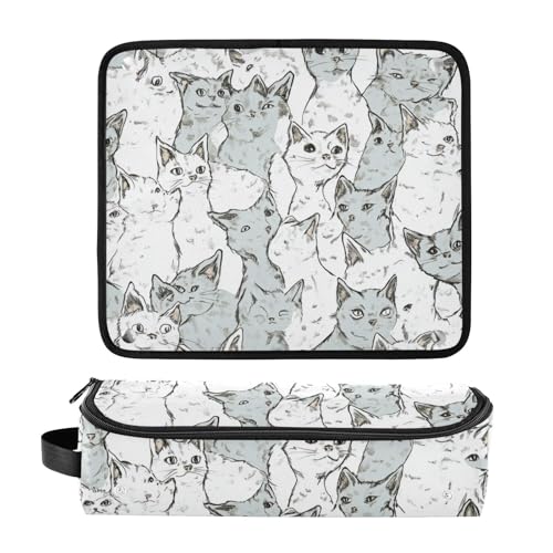 Bolsa para herramientas de cabello resistente al calor y alfombrilla miniatura 3
