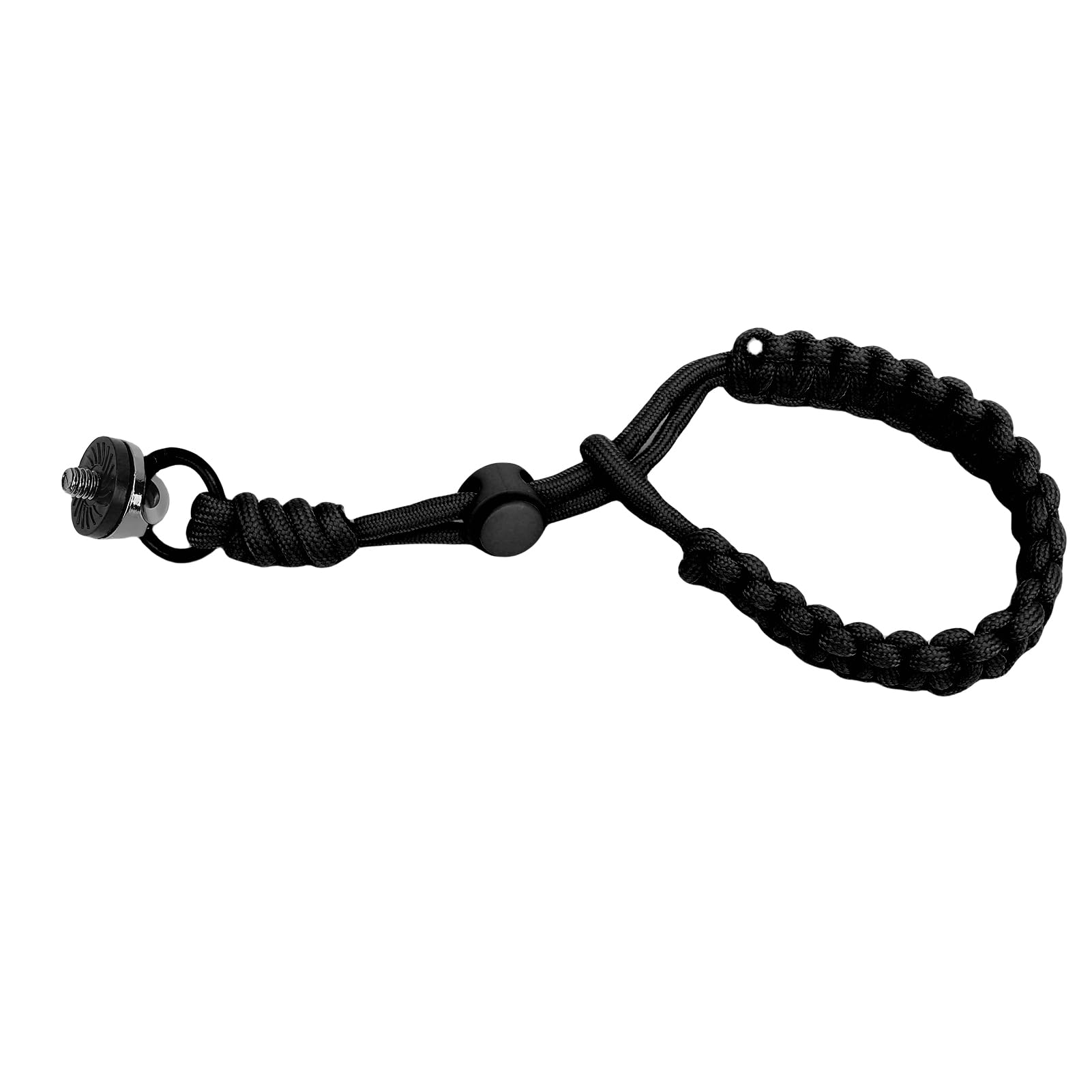 VBESTLIFE Ręczny Pasek na Nadgarstek do Kieszeni 3, Insta X5 X4, Poliestrowy Pasek o Wysokiej Wytrzymałości ze śrubą 1/4 Cala, 19 Cm (BLACK)
